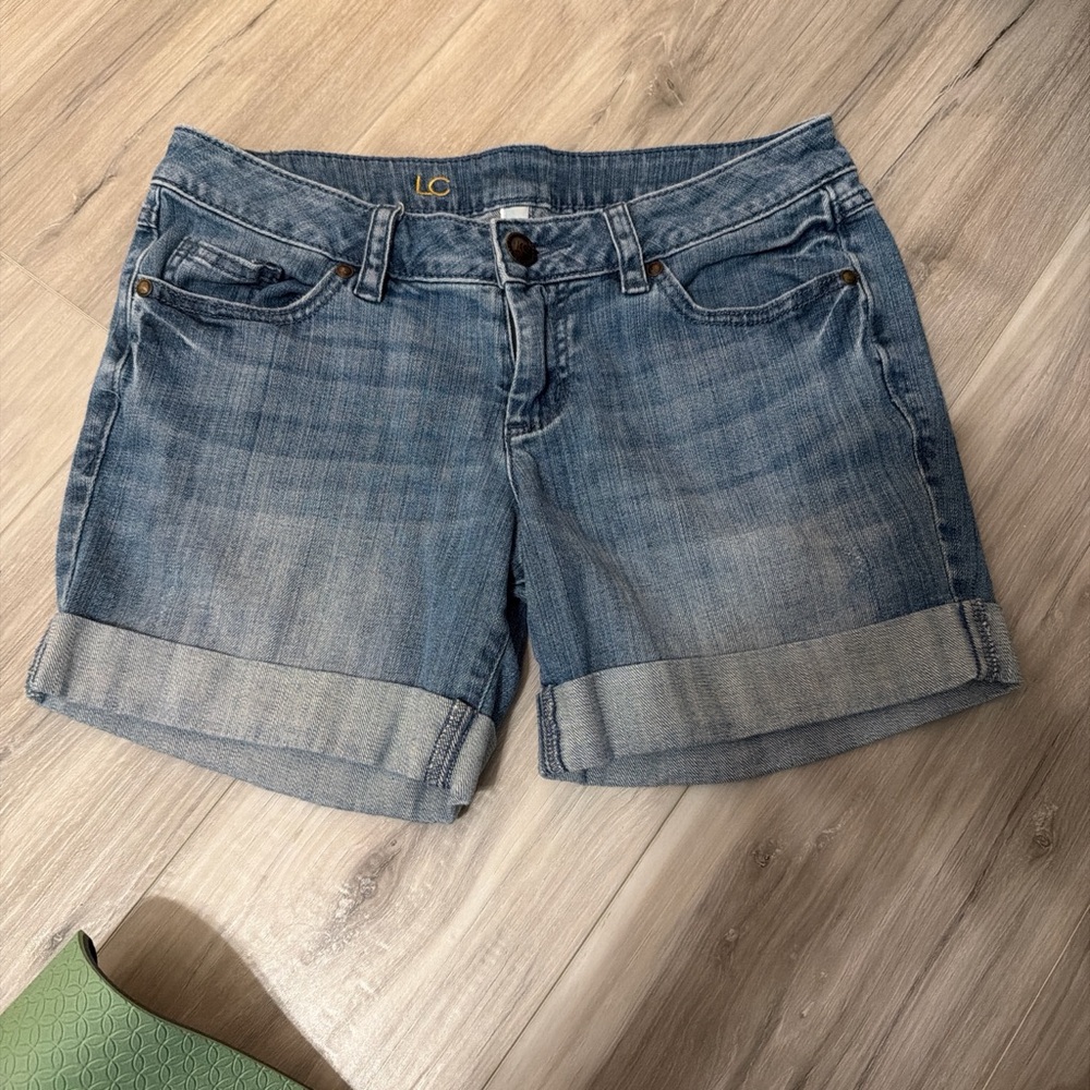 Women's Blue Denim Shorts